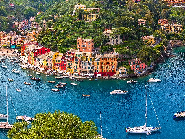 Portofino, Liguria, Italy - desktop wallpaper