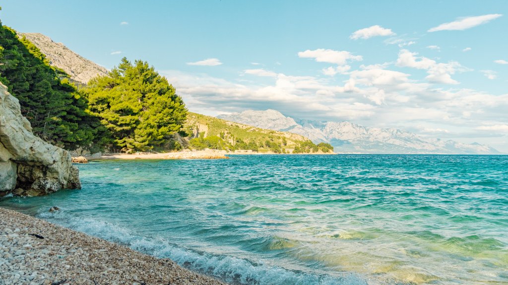 Artina Beach, Croatia - desktop wallpaper