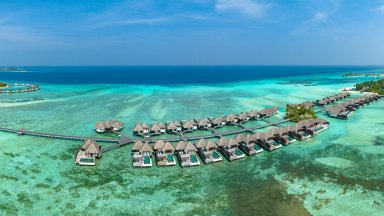 Water Bungalows, Lankanfushi Island, Kuda Huraa, Maldives - desktop wallpaper