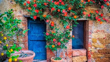 UNESCO Site, Val d' Orcia, Italy - desktop wallpaper