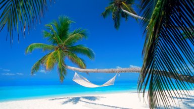 Hammock, Maldives - desktop wallpaper