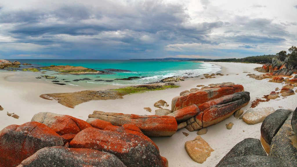 Bay of Fires, Tasmania, Australia - desktop wallpaper