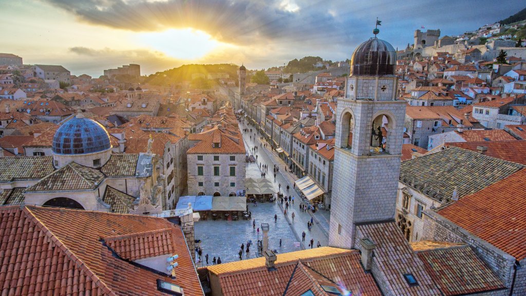 UNESCO Site, Dubrovnik Old Town, Croatia - desktop wallpaper