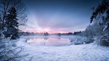 Auensee Lake, Leipzig, Germany. - desktop wallpaper