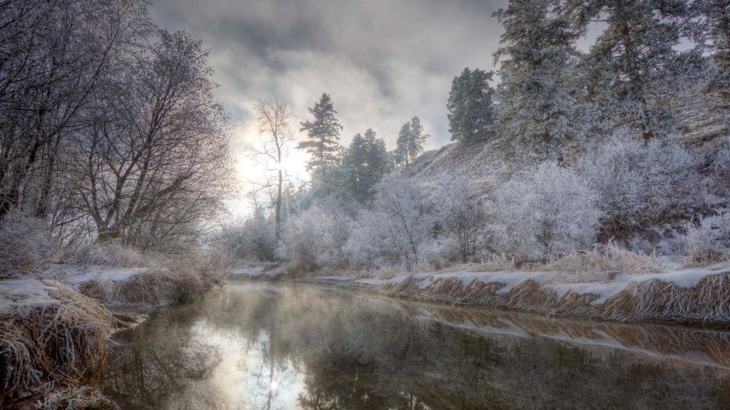 Clark Fork River, Missoula, Montana - desktop wallpaper