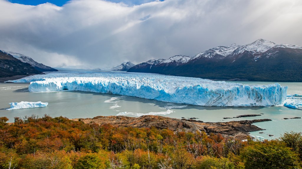 Perito Moreno Glacier, Los Glaciares National Park, Argentina - desktop wallpaper