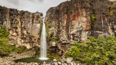 Unesco Site, Taranaki Falls, Tongariro National Park, NZ - desktop wallpaper