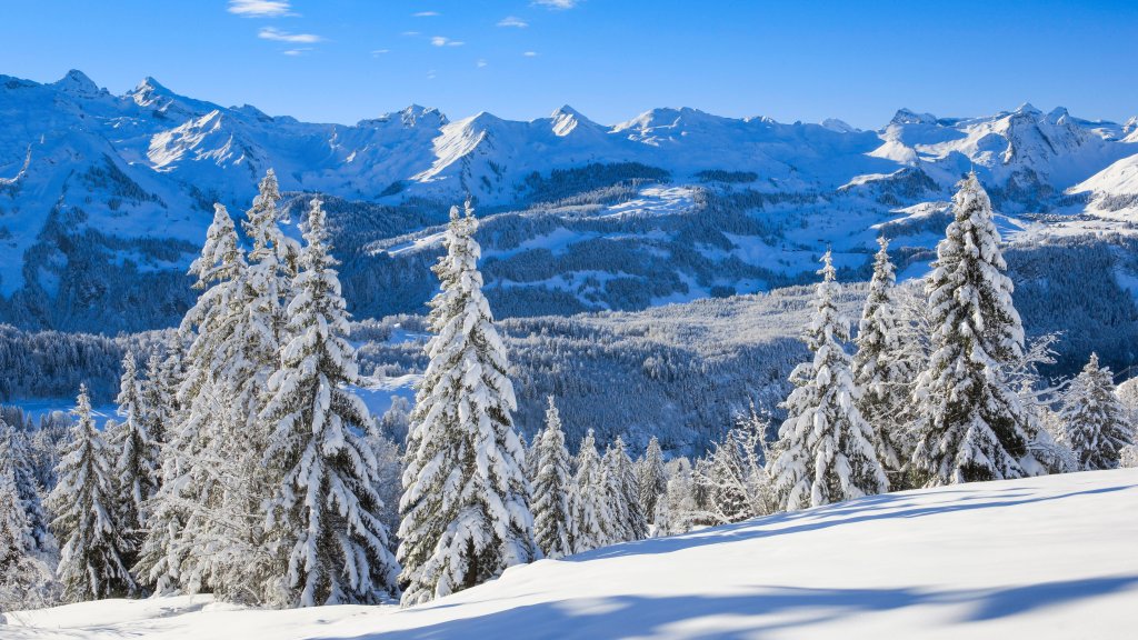 Central Swiss Alps, Switzerland - desktop wallpaper