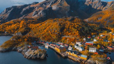 Nusfjord, Lofoten, Norway - desktop wallpaper