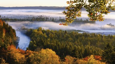 Isar River, Isarauen Nature Reserve, Germany - desktop wallpaper