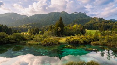 Vrsic Pass, Slovenia - desktop wallpaper