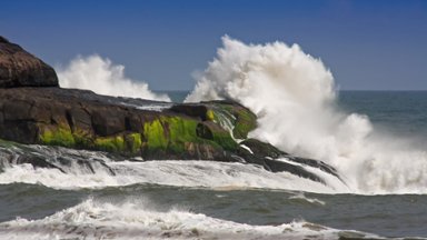 Indian Ocean, Kerala Coast, India - desktop wallpaper