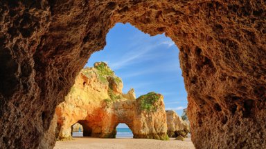 Praia dos Tres Irmaos, Algarve, Portugal - desktop wallpaper