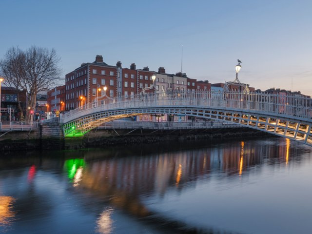 The River Liffey, Dublin, Ireland