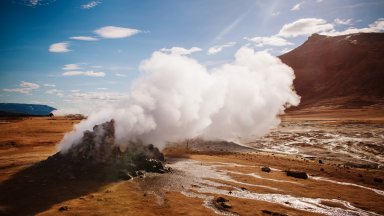Hverir, Iceland - desktop wallpaper