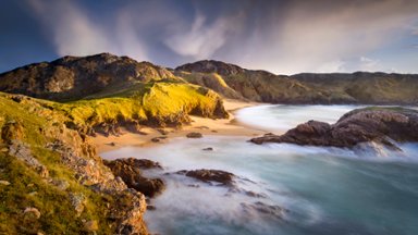 Murder Hole Beach, Sheephaven Bay, Ireland - desktop wallpaper