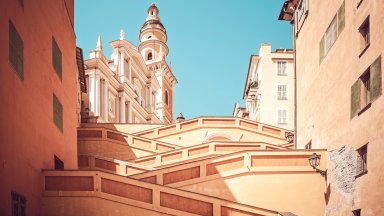 Les Rampes Saint-Michel, Menton, France - desktop wallpaper