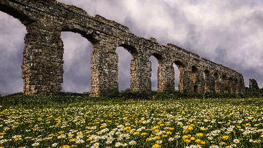 Aqua Claudia, Rome, Italy - desktop wallpaper