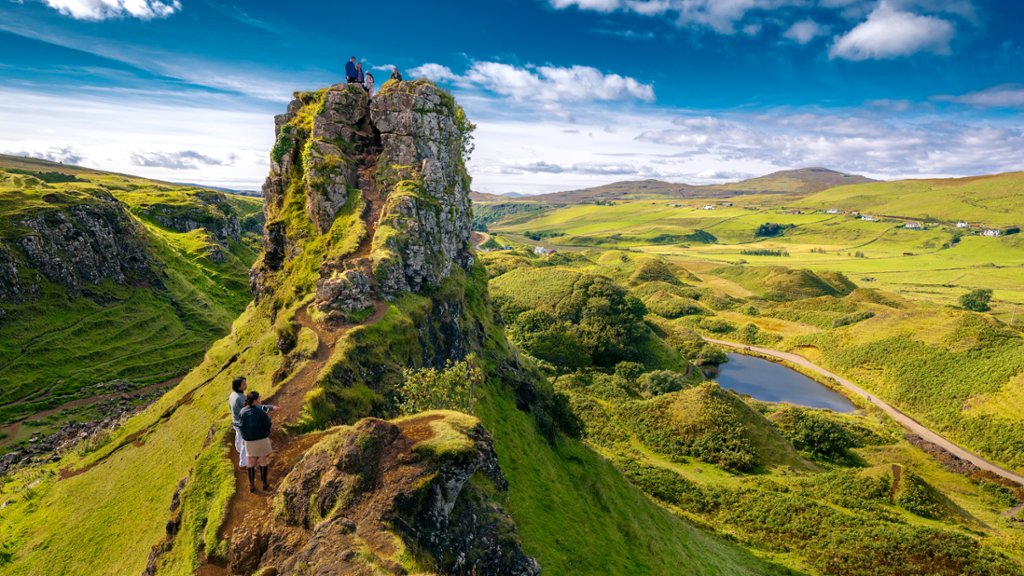 Fairy Glenn, Isle of Skye, Scotland - desktop wallpaper