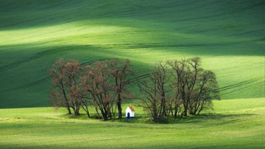 Saint Barbara Chapel, Moravia, Czech Republic - desktop wallpaper