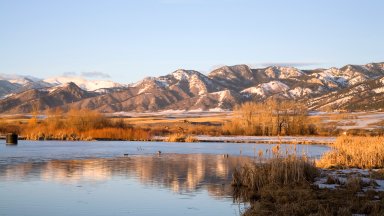 Bridger Range, Bozeman, Montana - desktop wallpaper