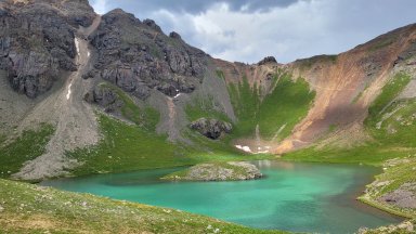 Island Lake, San Juan National Forest, CO - desktop wallpaper