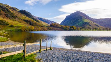 Buttermere Lake and Fleetwith Pike, Lake District NP, UK - desktop wallpaper
