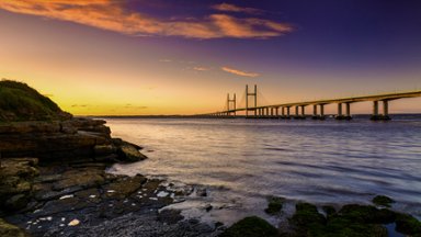 Severn Estuary, Wales - desktop wallpaper