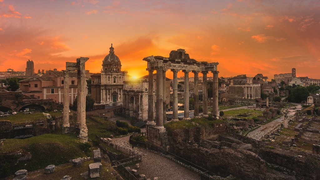 Roman Forum, Rome, Italy - desktop wallpaper