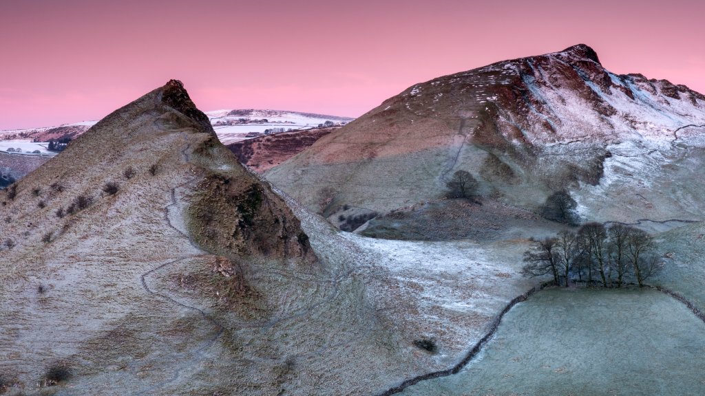 Parkhouse and Chrome Hills, Peak District National Park, UK - desktop wallpaper