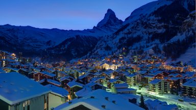 Zermatt and the Matterhorn, Switzerland - desktop wallpaper