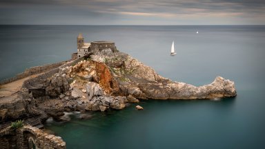 Church San Pietro, Porto Venere, Italy - desktop wallpaper