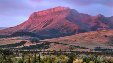 Ear Mountain, Rocky Mountain Front, Montana - desktop wallpaper
