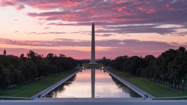 Washington Monument and Reflecting Pool, Washington, D.C. - desktop wallpaper