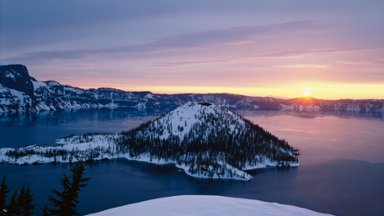 Crater Lake National Park, Oregon - desktop wallpaper