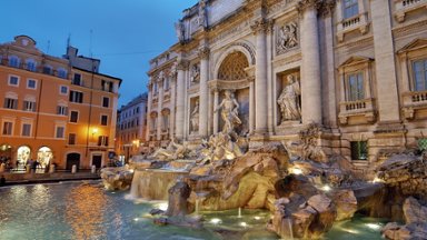 Trevi Fountain, Rome, Italy - desktop wallpaper