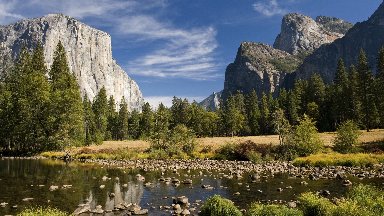 Gates of the Valley, Yosemite National Park, CA - desktop wallpaper