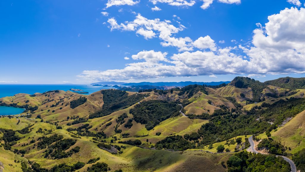 Coromandel Peninsula, Kaimarama, New Zealand - desktop wallpaper