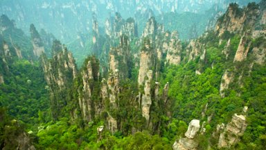 Tianzi Mountains, Zhangjiajie, China - desktop wallpaper