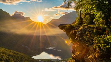 Unesco Site, Geiranger, Stranda Municipality, Norway - desktop wallpaper