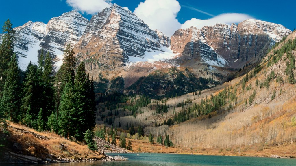 Maroon Bells-Snowmass Wilderness, Colorado - desktop wallpaper