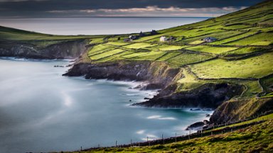 Coumeenole Beach, Dingle Peninsula, Ireland - desktop wallpaper