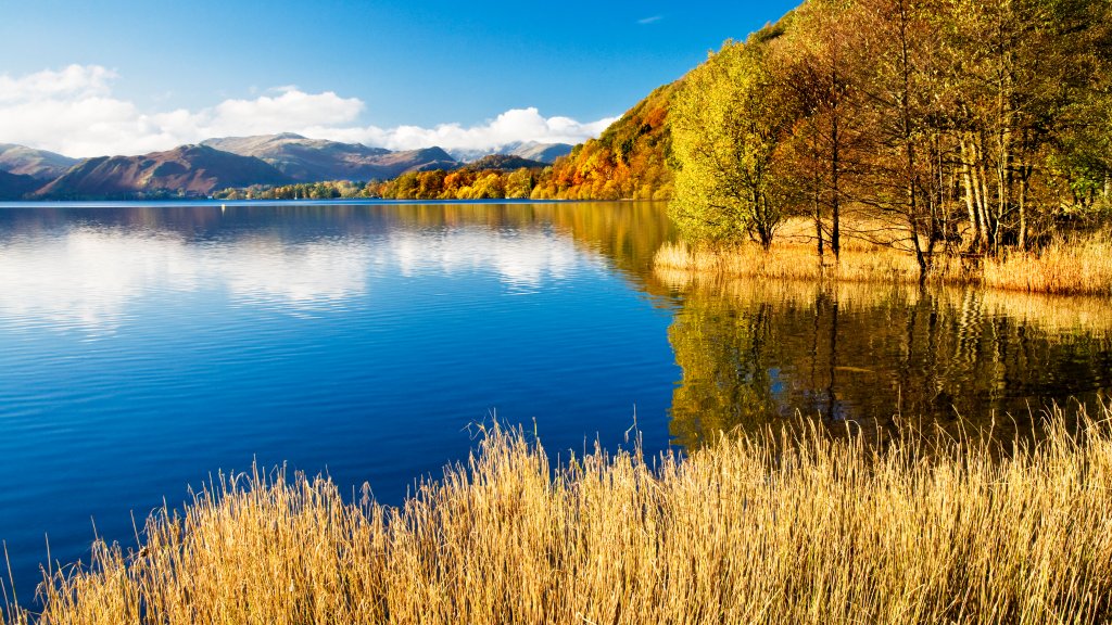 Ullswater Lake, Lake District National Park, UK - desktop wallpaper
