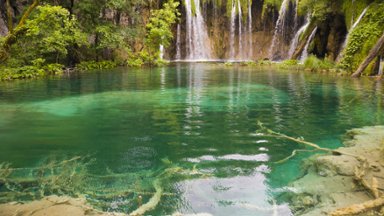 Plitvice Lakes National Park, Croatia - desktop wallpaper