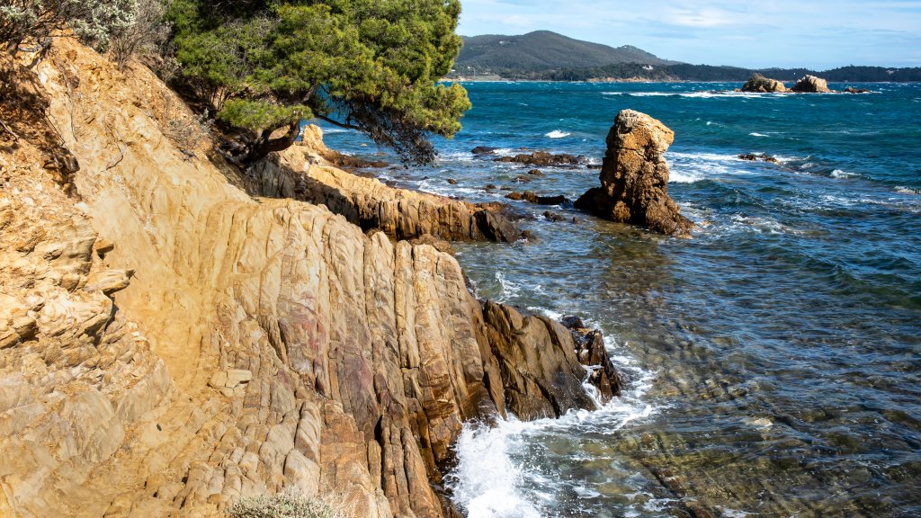 Bormes les Mimosas, Var, France - desktop wallpaper