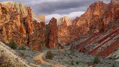 Leslie Gulch, Jordan Valley, OR - desktop wallpaper