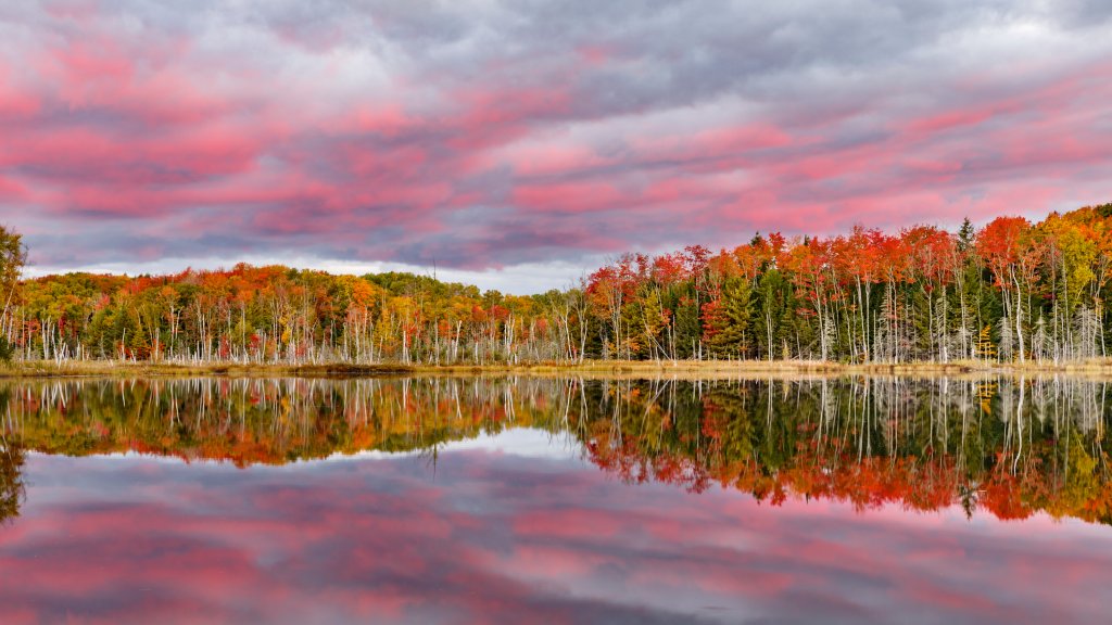 Red Jack Lake, Michigan - desktop wallpaper